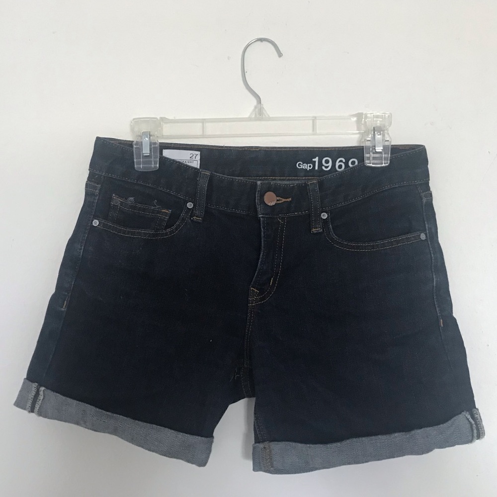 GAP 1969 Real Straight denim shorts size 27